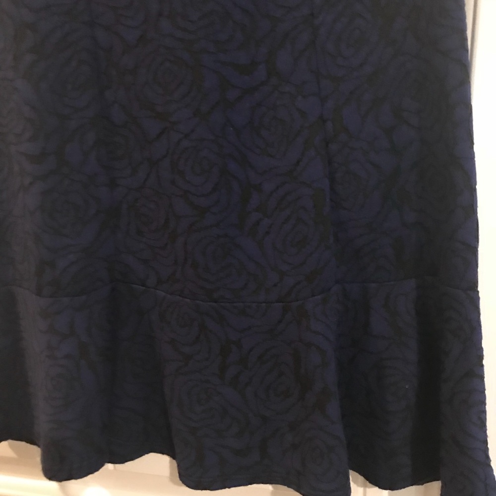 🌼3/$15🌼 As You Wish Blue Floral Dress Small - Picture 2 of 3